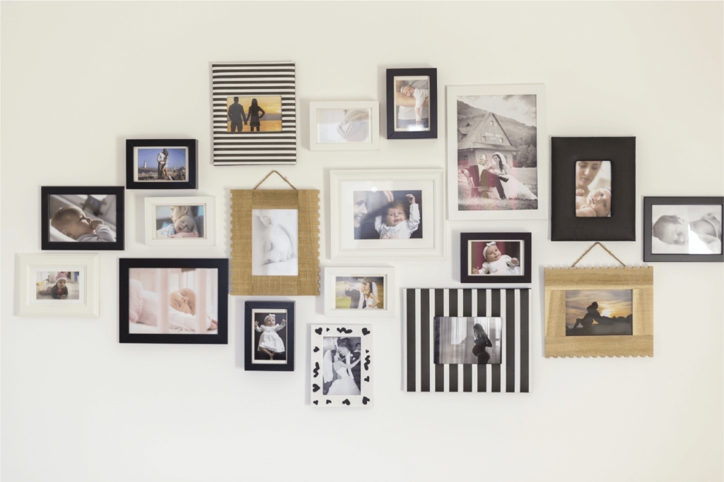 Make a photo gallery wall